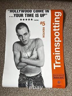 Rare Original Full Set Of Trainspotting Movie Posters Ewan McGregor Danny Boyle