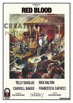 Rick Dalton Posters Set of 6 Posters The West West Rick Dalton Film Posters