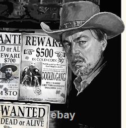 Rick Dalton Posters Set of 6 Posters The West West Rick Dalton Film Posters