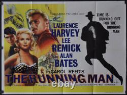 Running Man 1963 Original 30x40 Uk Quad Movie Poster Lee Remick Laurence Harvey