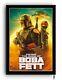 STAR WARS THE BOOK OF BOBA FETT Light up movie poster lightbox led sign cinema