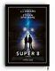 SUPER 8 movie poster lightbox led sign home cinema man cave LIGHT UP SIGN