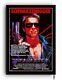 TERMINATOR movie poster light framed lightbox led sign home cinema film mancave