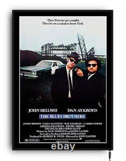 THE BLUES BROTHERS Lightbox movie poster led sign home cinema film theatre room