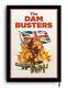 THE DAM BUSTERS Light up movie poster framed lightbox led cinema room WW2 war