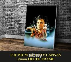 Taxi Driver De Niro Classic Movie Art Large CANVAS Print Gift A0 A1 A2 A3 A4