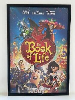 The Book of Life UK Original Movie Poster Portrait One Sheet- Frame included