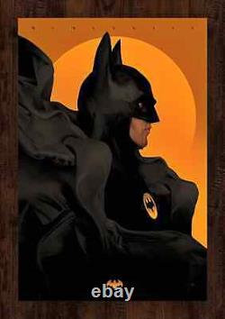 The Classic Batman 1989 Michael Keaton Mondo Movie Poster #/135 Print 24x36