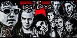 The Lost Boys movie Hand painted design POSTER PRINT