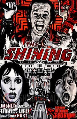 The Shining Stephen King Poster PRINT