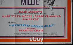 Thoroughly Modern Millie 1967 Original 30x40 Uk Quad Movie Poster Julie Andrews