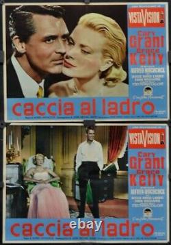 To Catch A Thief 1955 FIRST RELEASE (5) 19X27 ITALIAN PHOTOBUSTA MOVIE POSTER