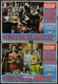 To Catch A Thief 1955 FIRST RELEASE (5) 19X27 ITALIAN PHOTOBUSTA MOVIE POSTER