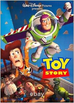 Toy Story Woody Buzz Classic Movie Large CANVAS Art Print Gift A0 A1 A2 A3 A4