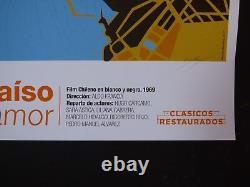 VALPARAISO MY LOVE // Signed Cuban Screenprint Poster for CHILE Movie / CUBA ART