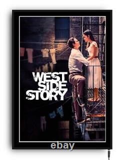 WEST SIDE STORY Lightbox movie poster lightbox sign led home cinema room MUSICAL