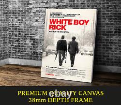 White Boy Rick Classic Movie Art Large CANVAS Print Gift A0 A1 A2 A3 A4